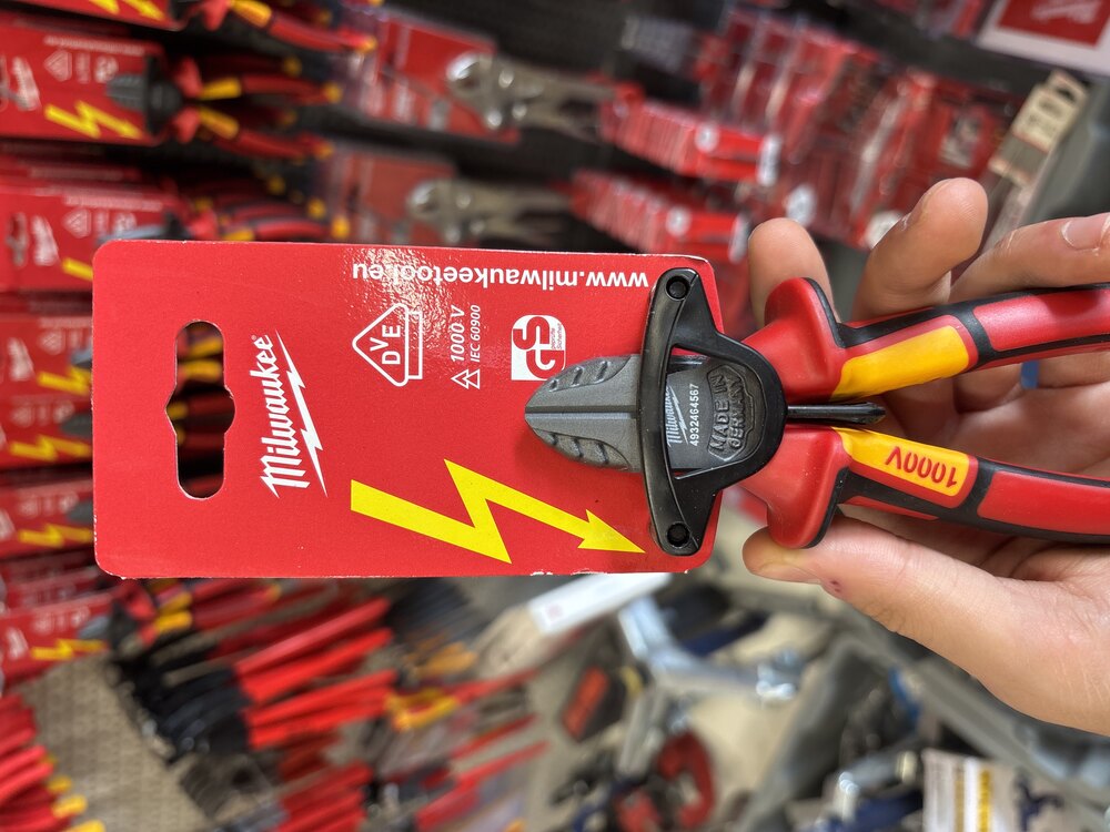 Milwaukee 160 MM Yan Keski VDE 1000 V Yüksek Kalite Made İn Germany