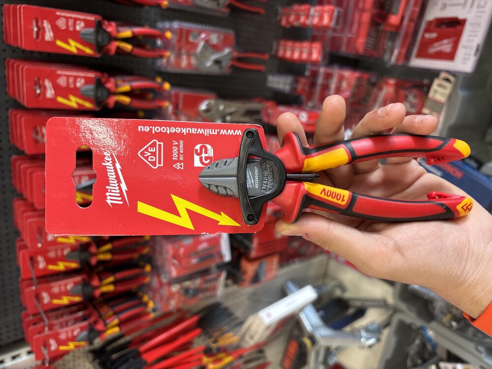 Milwaukee 160 MM Yan Keski VDE 1000 V Yüksek Kalite Made İn Germany