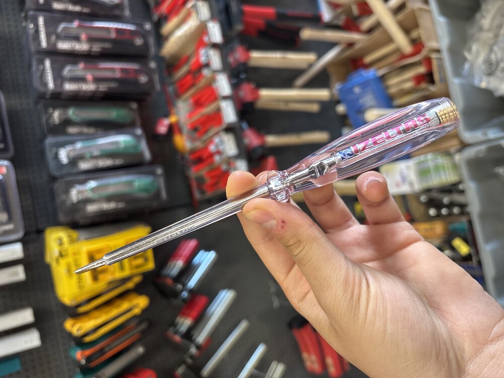 İzeltaş 190 MM Düz Uçlu Kontrol Kalemi