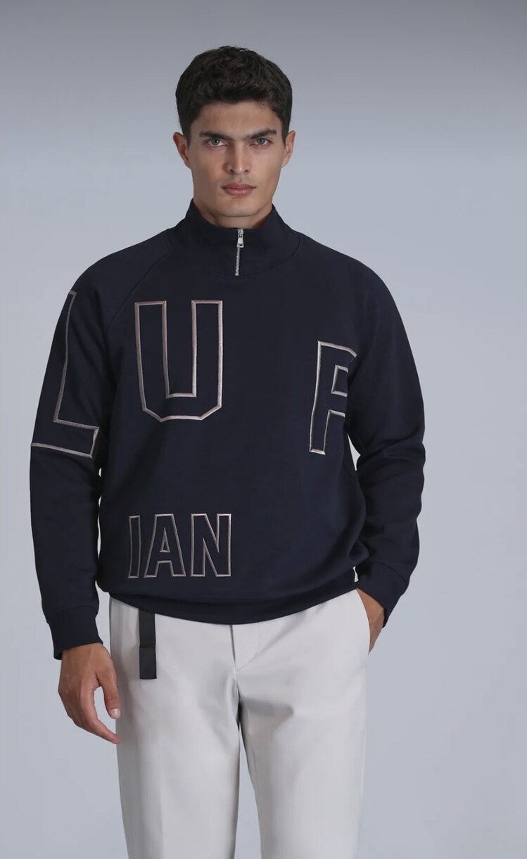 LUFİAN LACİVERT SWEAT