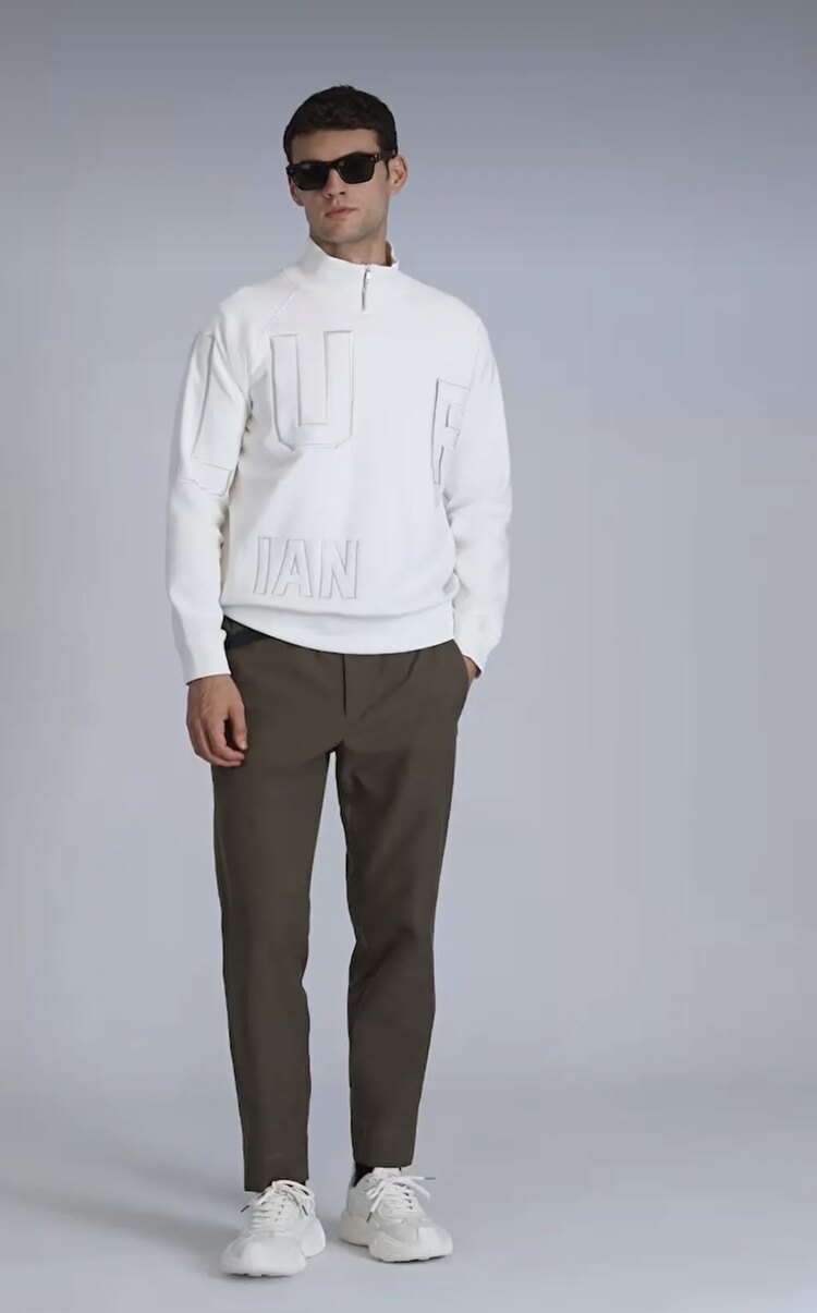 LUFİAN BEYAZ SWEAT