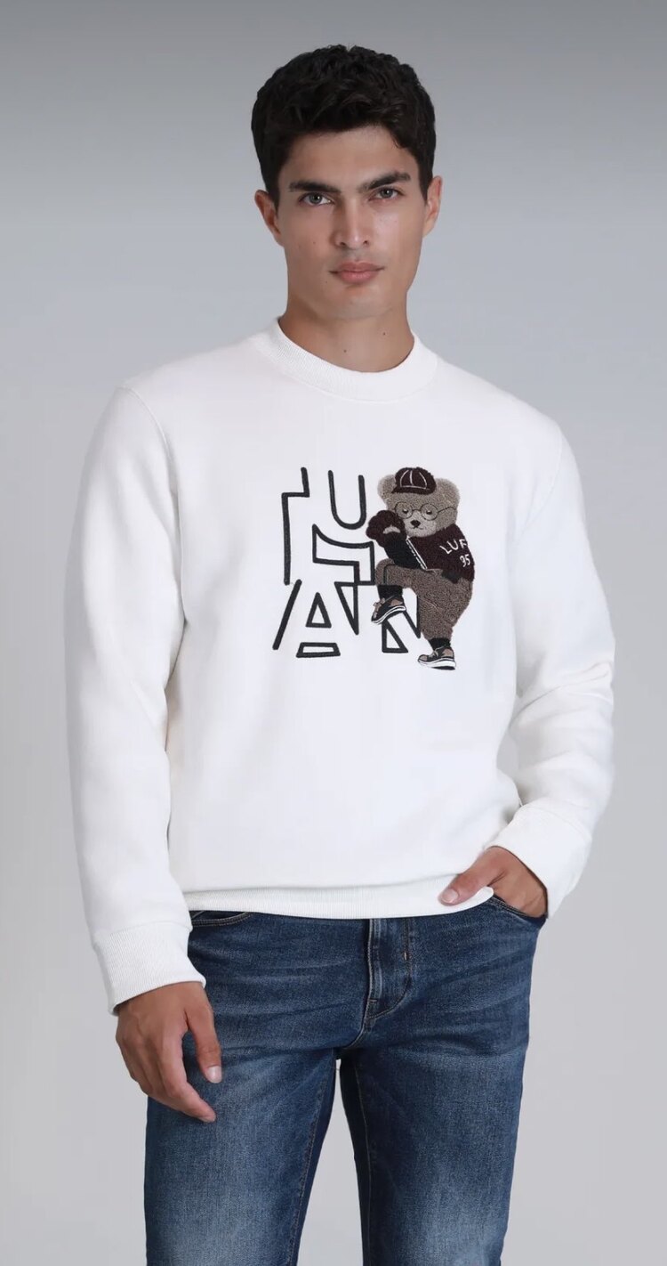 LUFİAN BEYAZ SWEAT