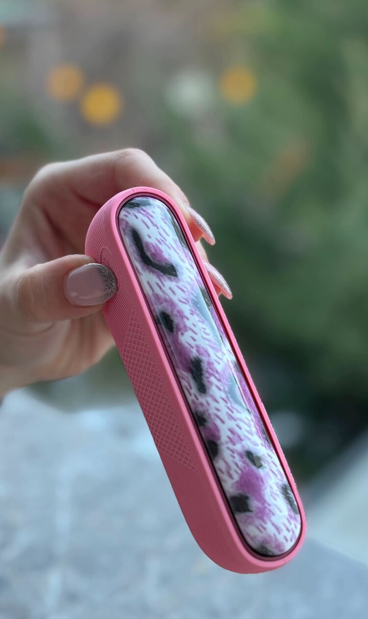 IQOS ILUMA DARK PINK LEOPAR KILIF