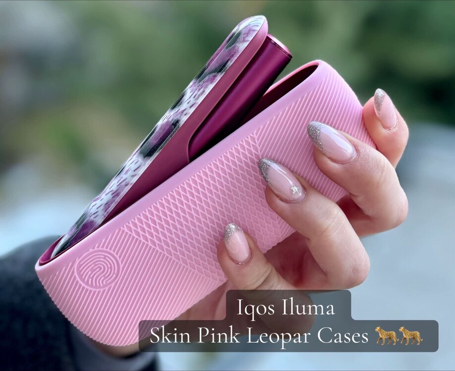 IQOS ILUMA SKIN PINK LEOPAR KILIF