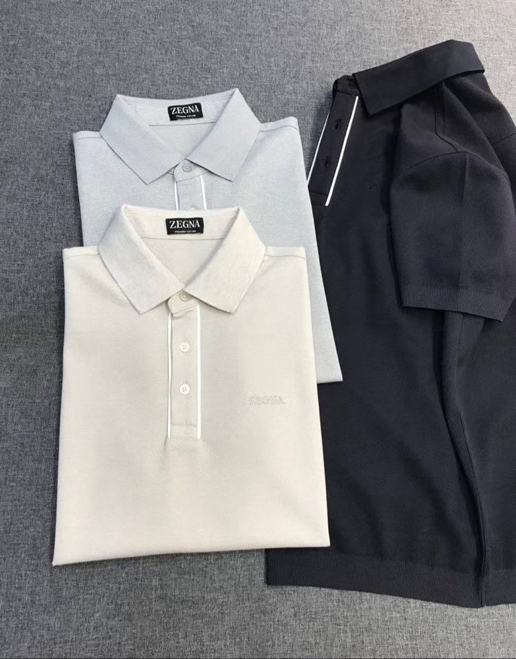 Zegna Polo Yaka T-shirt