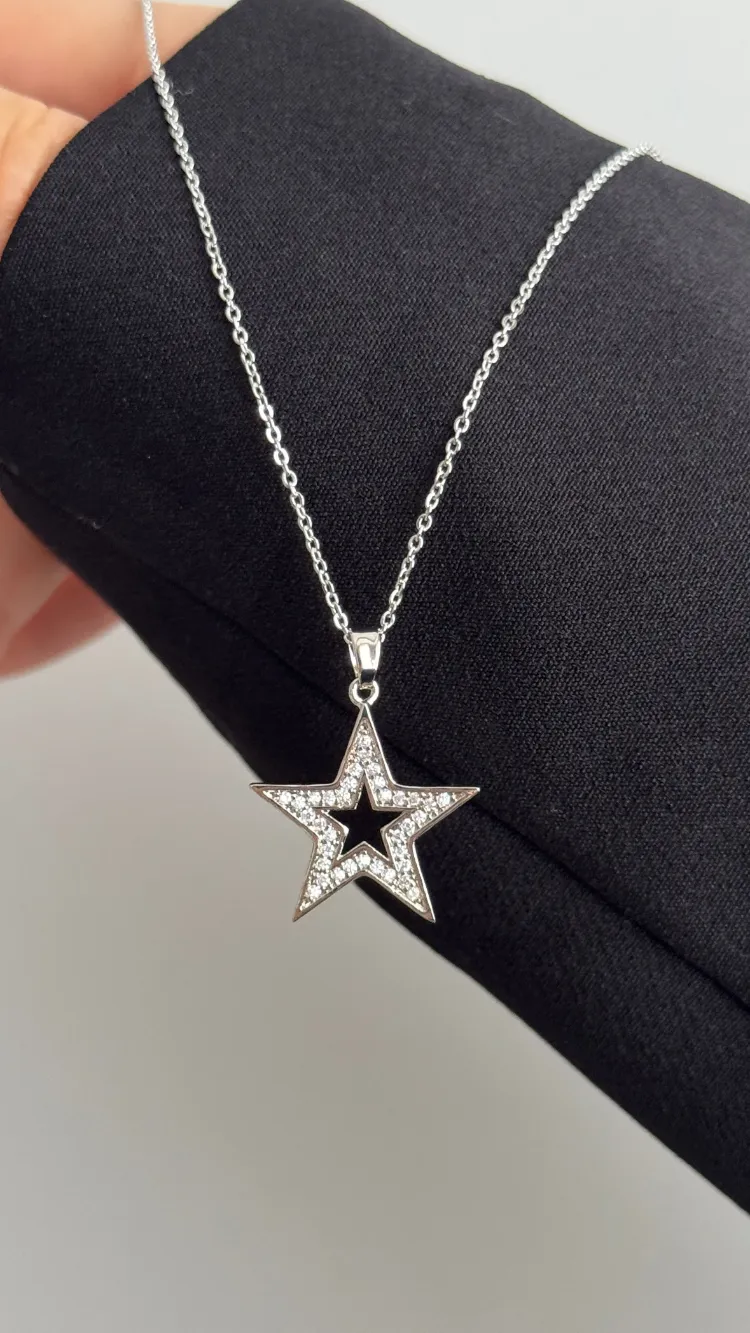 Silver Star Kolye