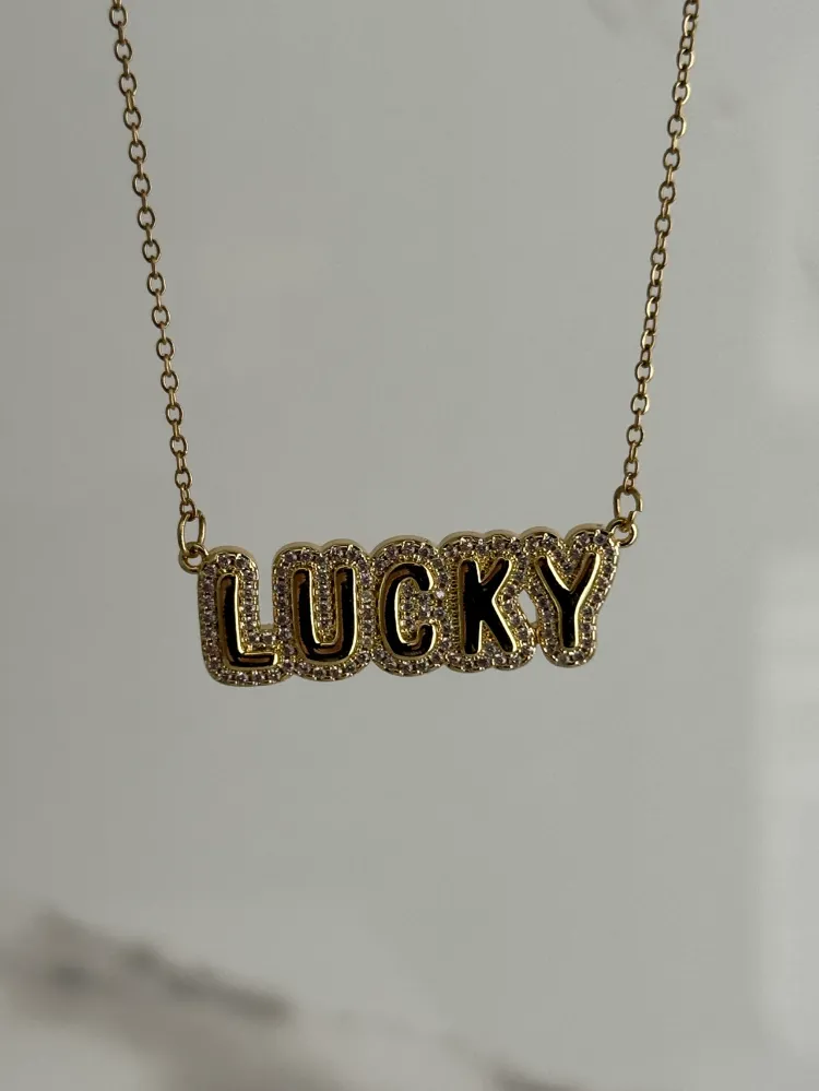 Çelik Lucky Kolye