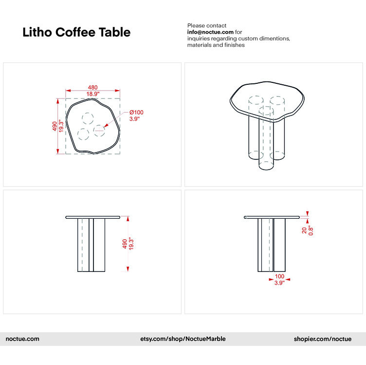 Litho Coffee Table