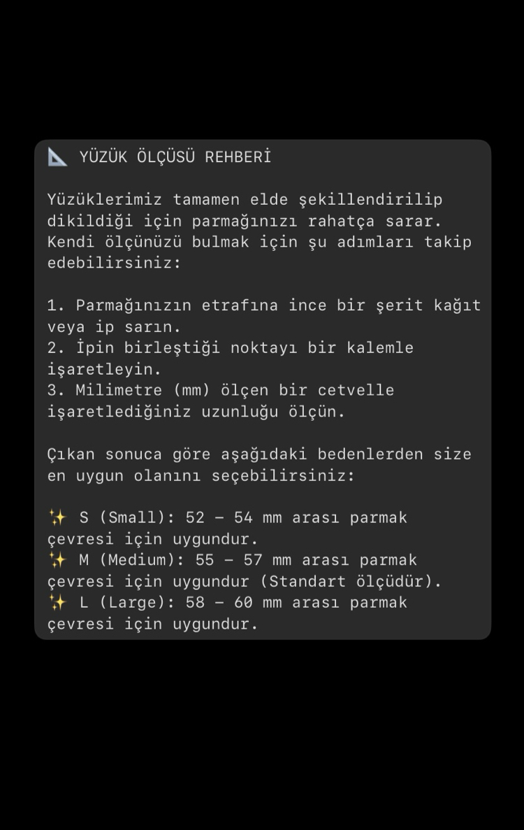 Kumaş Yüzük - El Yapımı/Baskılı