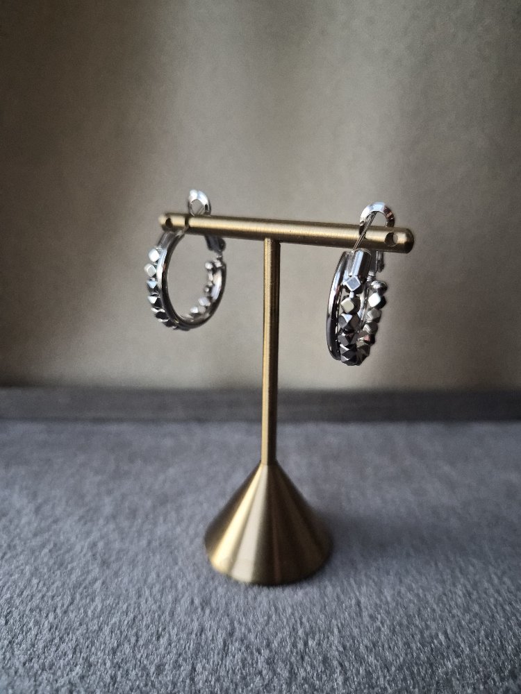 Silver Halka Küpe