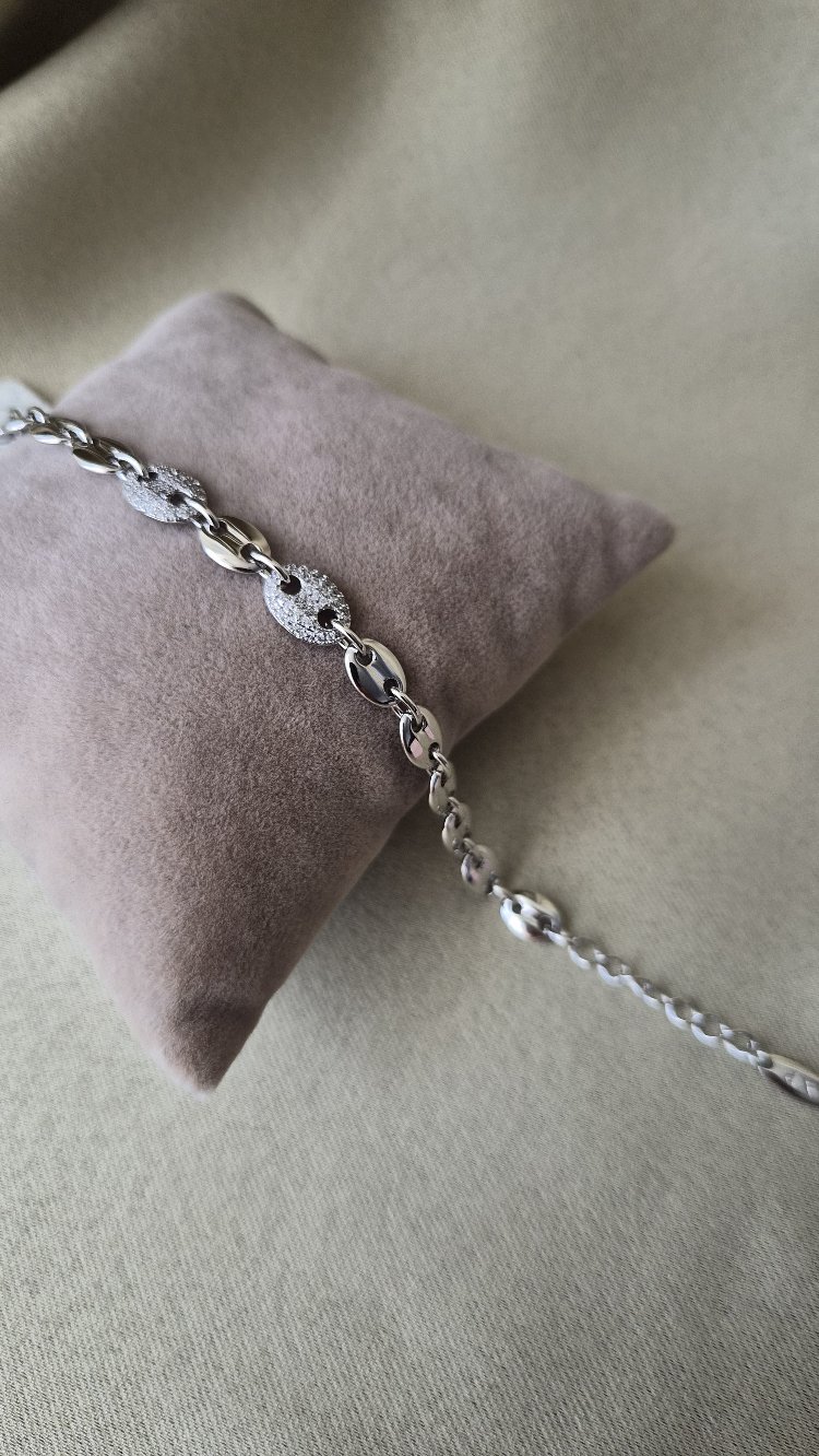 VIP Silver Zirkon Taşlı Bileklik