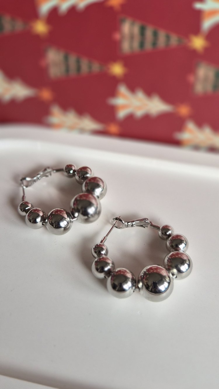 Silver Küpe