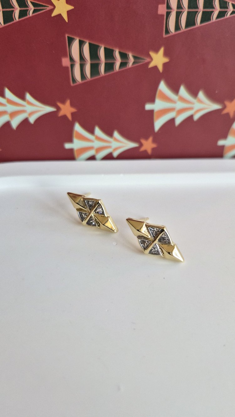 Çelik 14k küpe