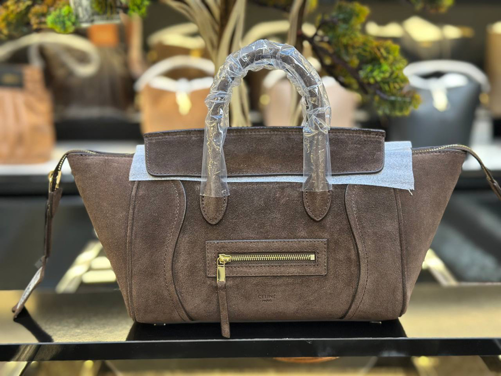 Cln Luggage Küçük Süet
