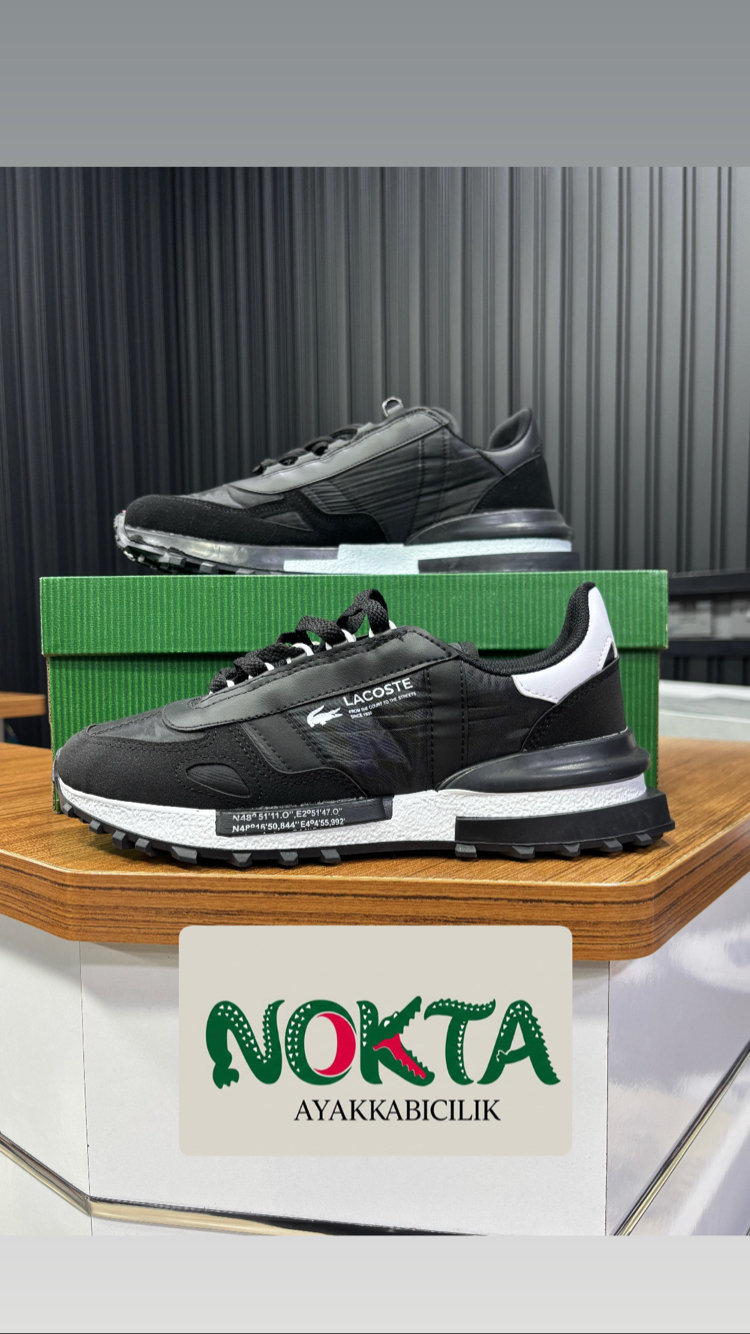Lacoste Elite Active Black-White (36-44)