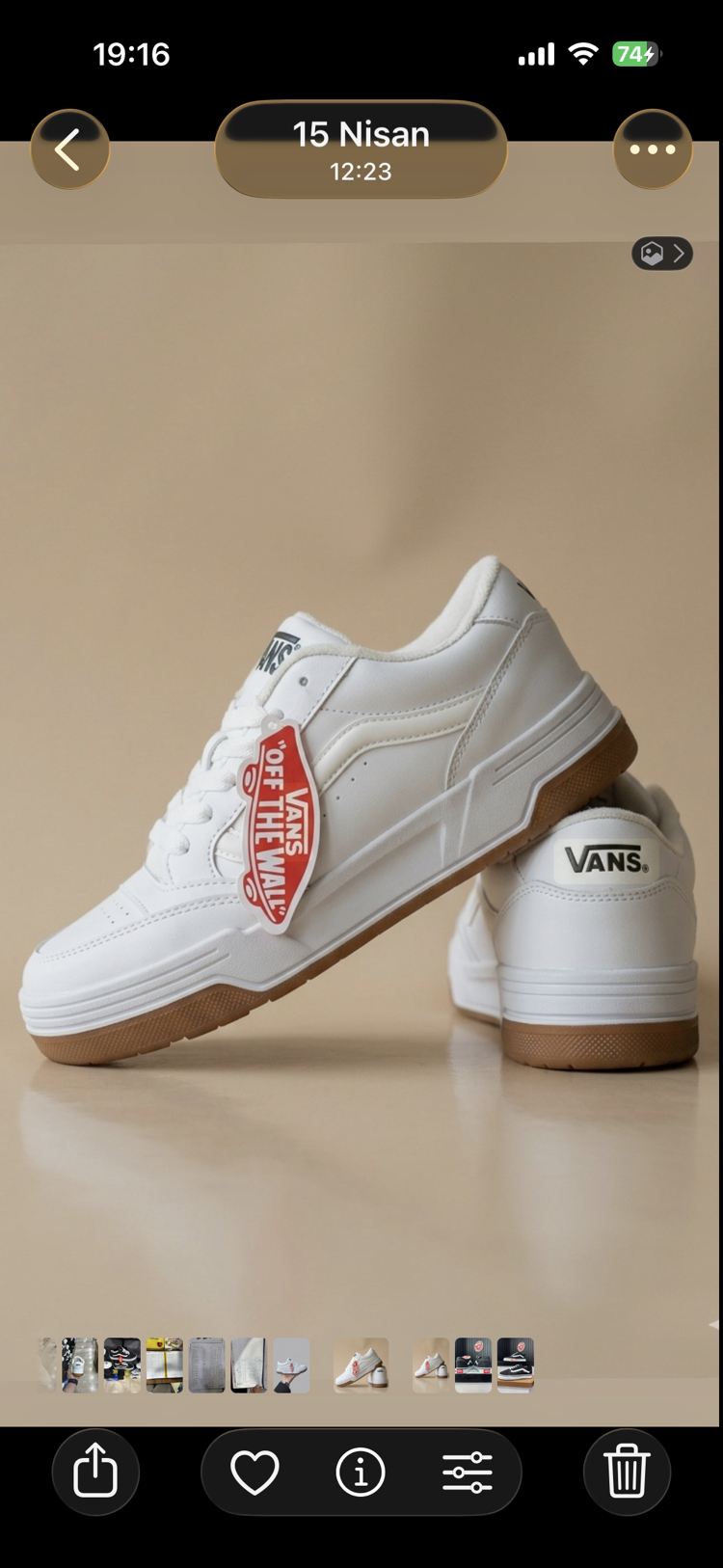 Vans Hyline White (36-44)