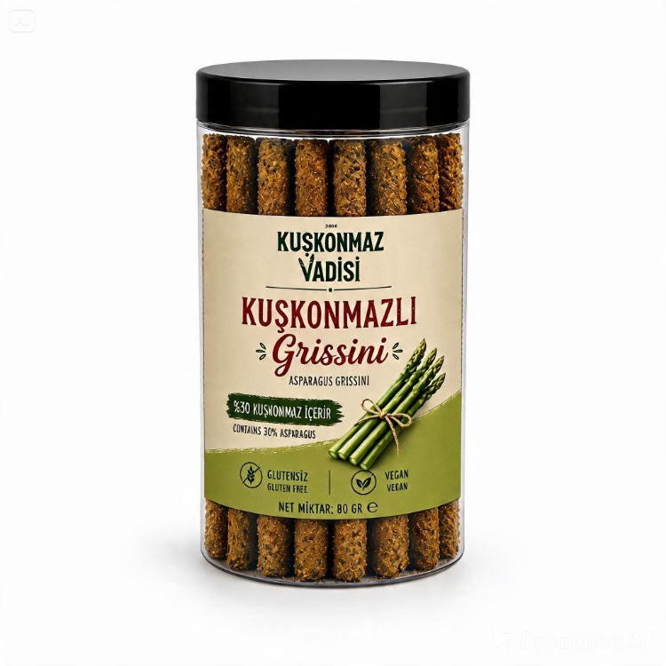 Kuşkonmazlı Grissini | 80 g ℮