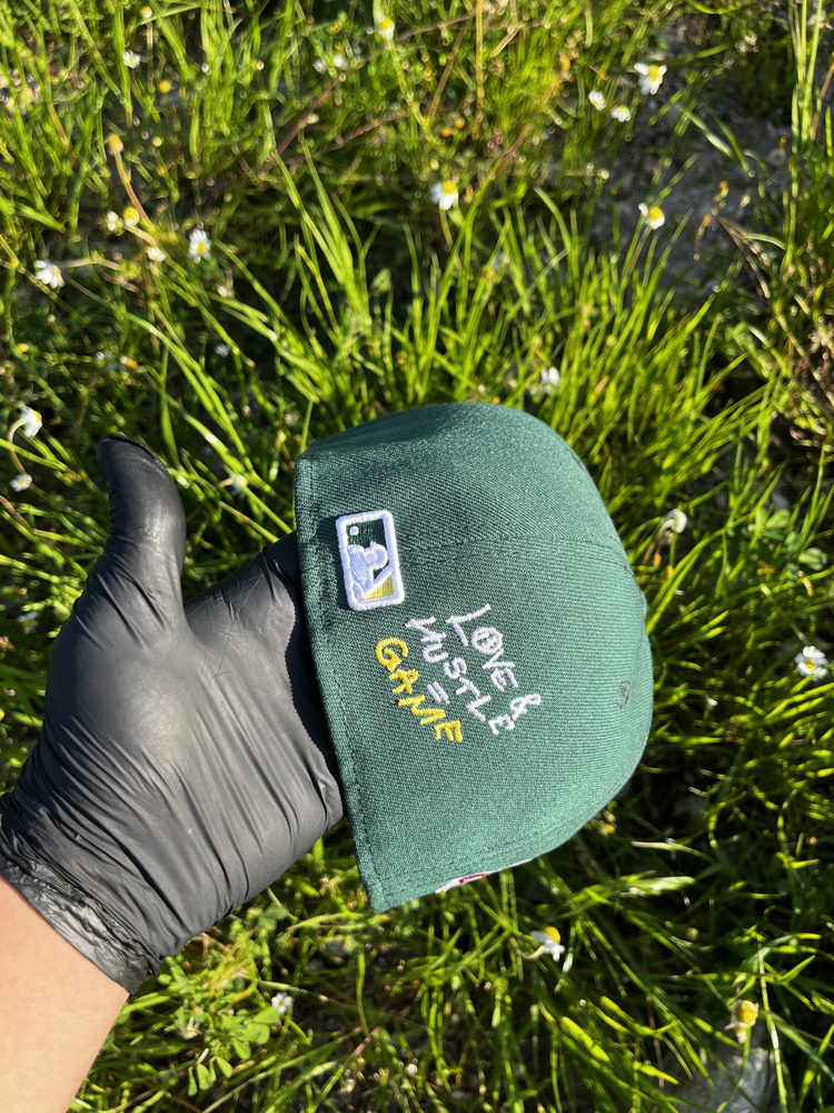 Oakland Athletics Team Heart Fitted Cap