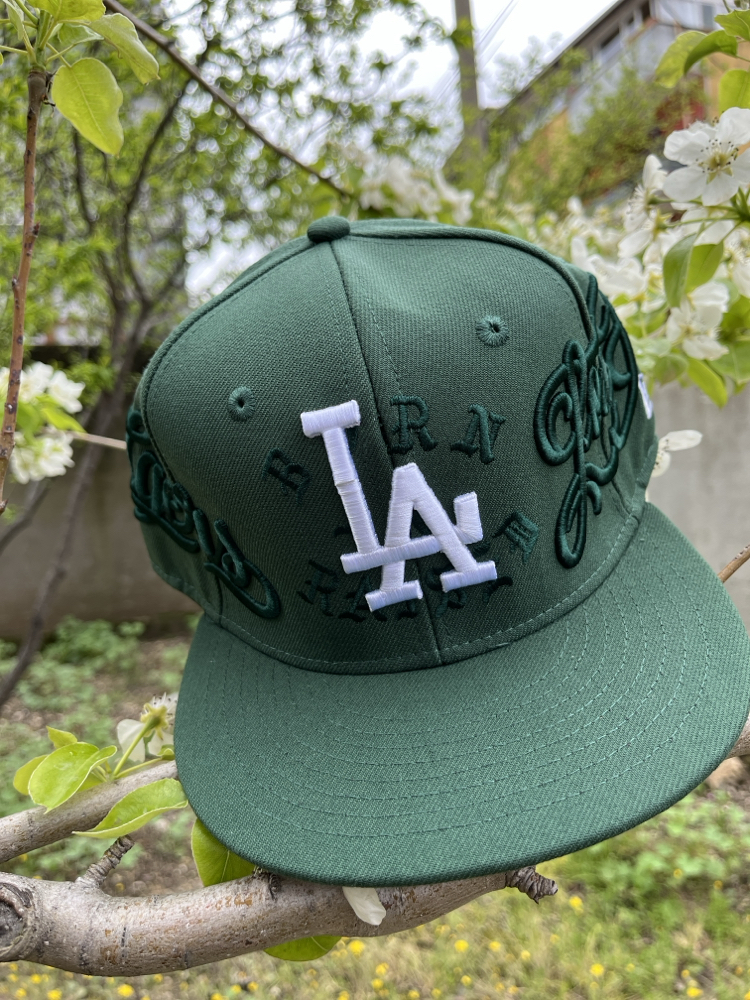 Los Angeles Dodgers Born Raised Fitted Cap