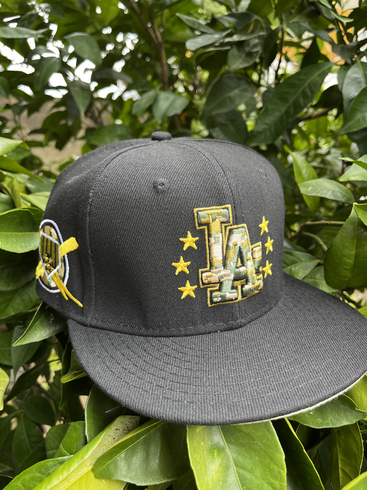 Los Angeles Dodgers Six Stars Fitted Cap