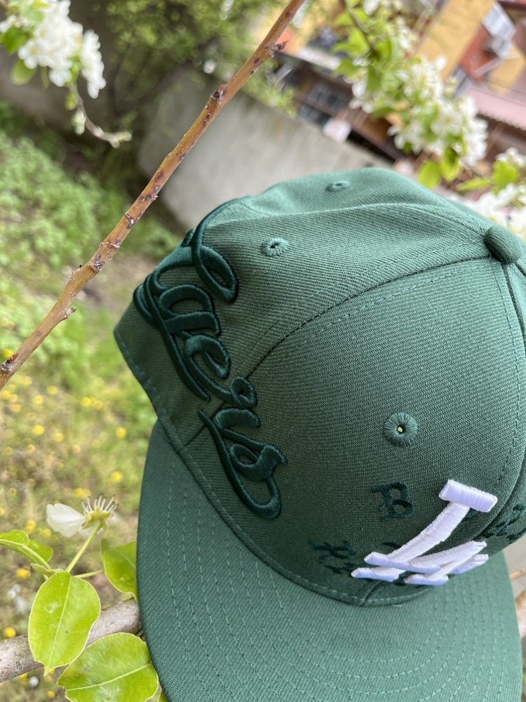 Los Angeles Dodgers Born Raised Fitted Cap