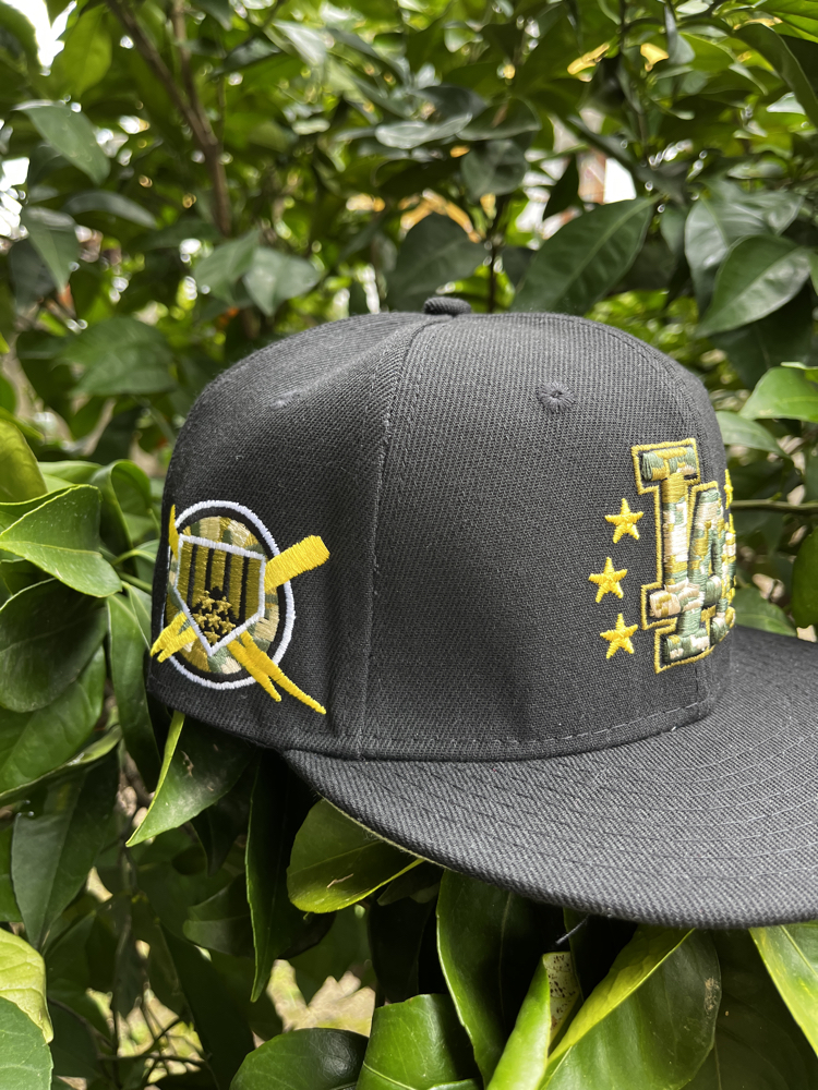 Los Angeles Dodgers Six Stars Fitted Cap