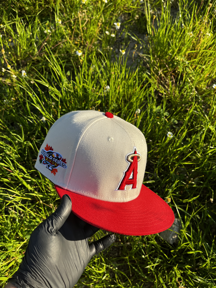Los Angeles Angels 2002 World Series Fitted Cap