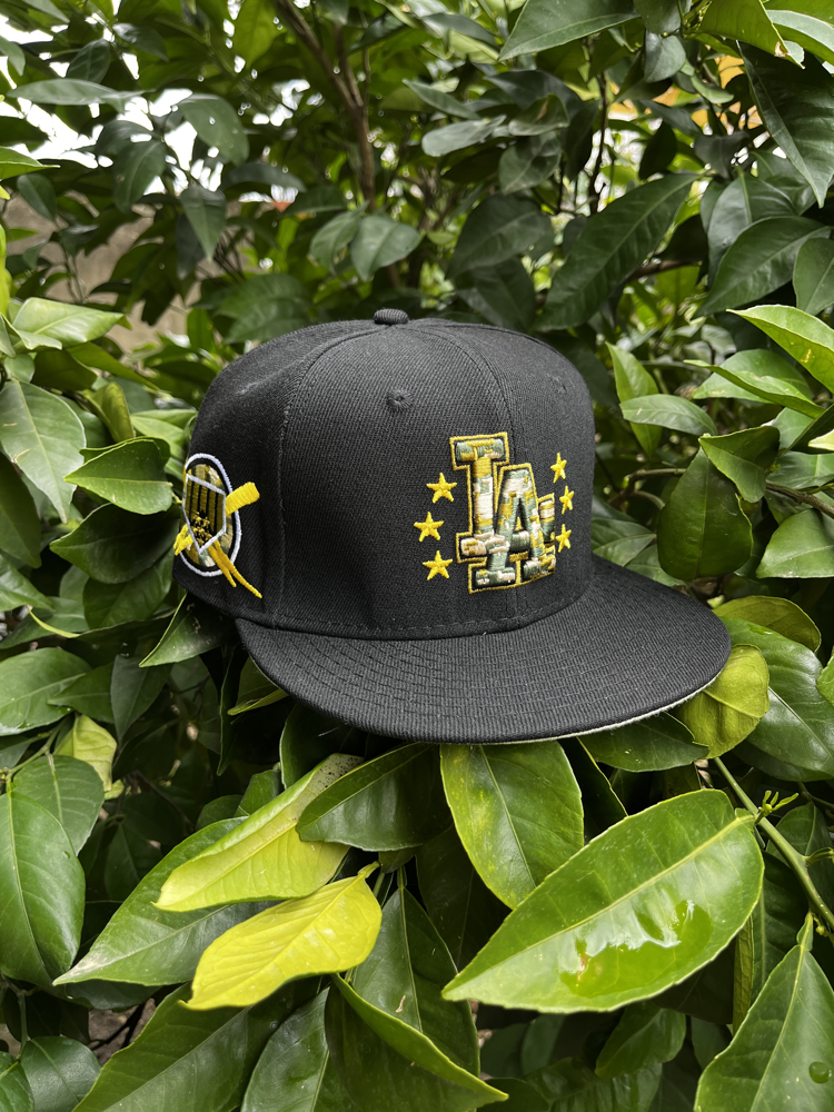 Los Angeles Dodgers Six Stars Fitted Cap