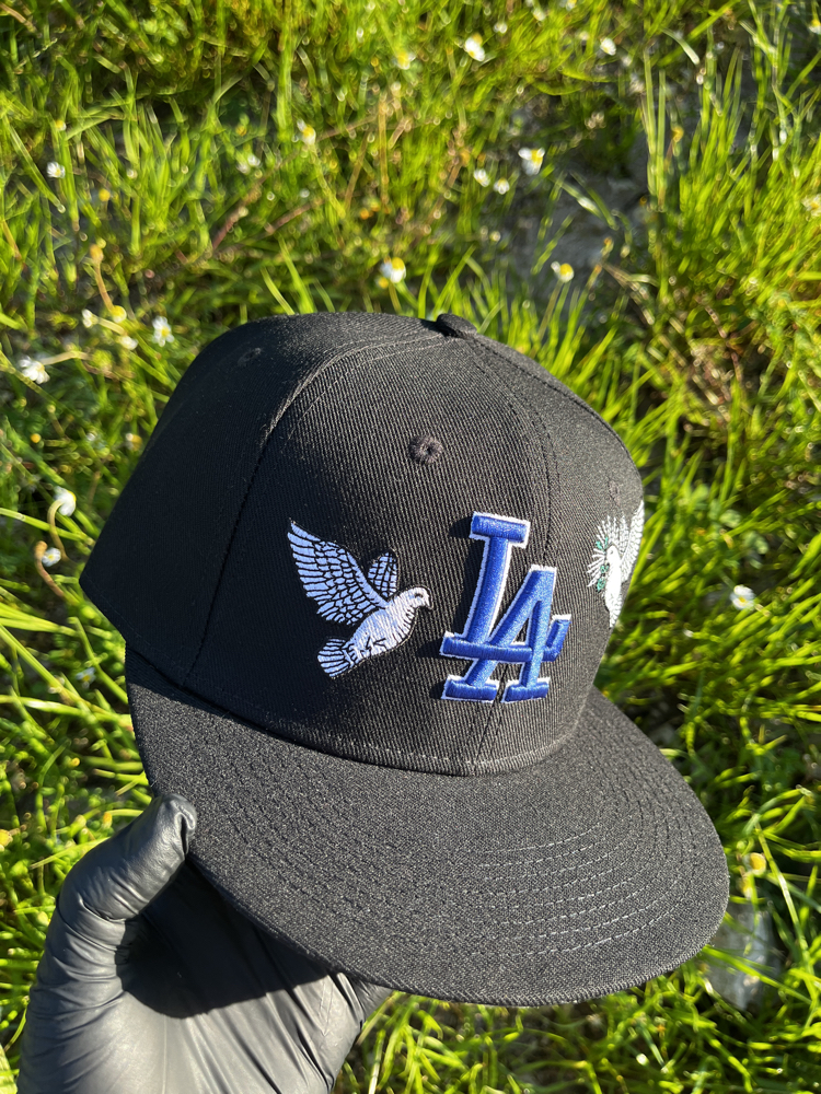 Los Angeles Dodgers Peace Fitted Cap