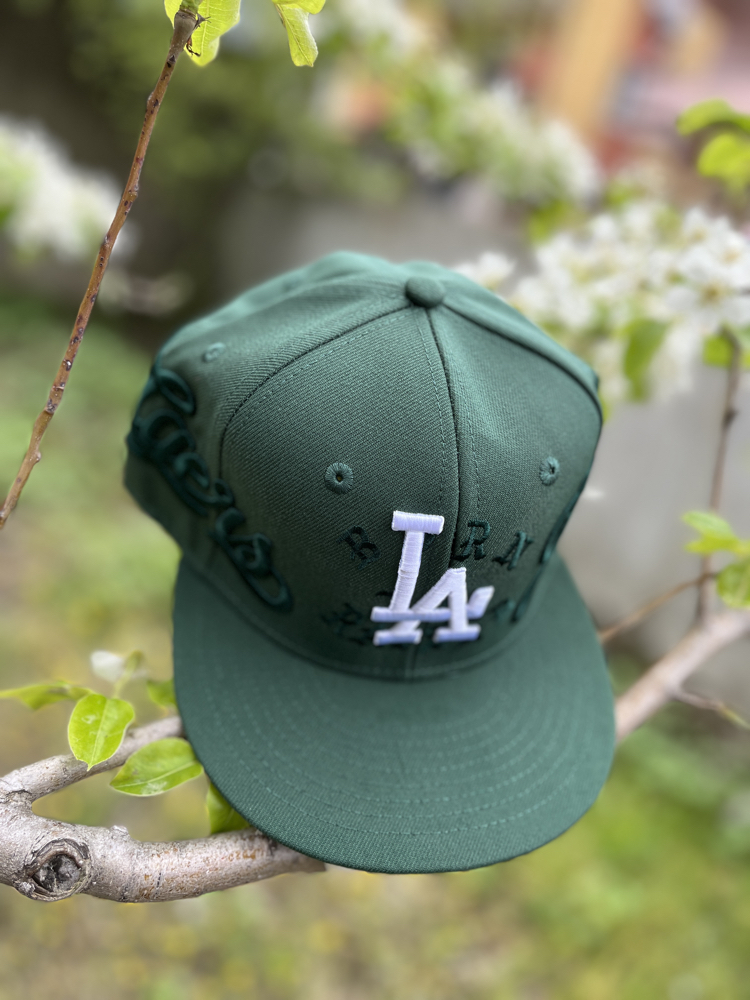 Los Angeles Dodgers Born Raised Fitted Cap