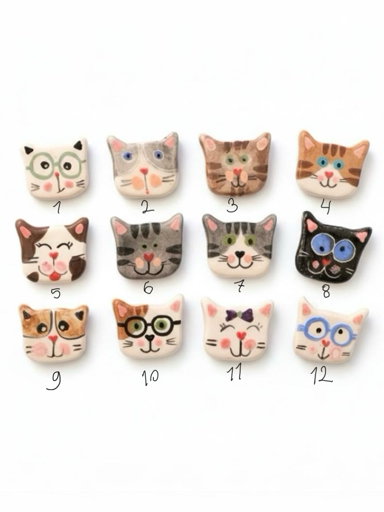 Kedi Broş / 3 AL -1000TL