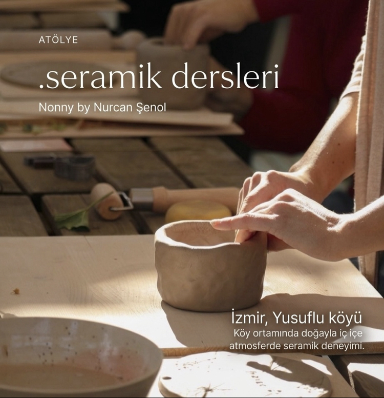 12 Saatlik Temel Seramik Eğitimi ( 4 Hafta / Malzeme Dahil )