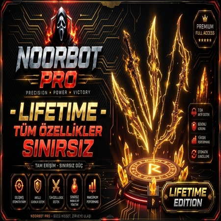 NoorBot Pro — Lifetime Sınırsız Paket
