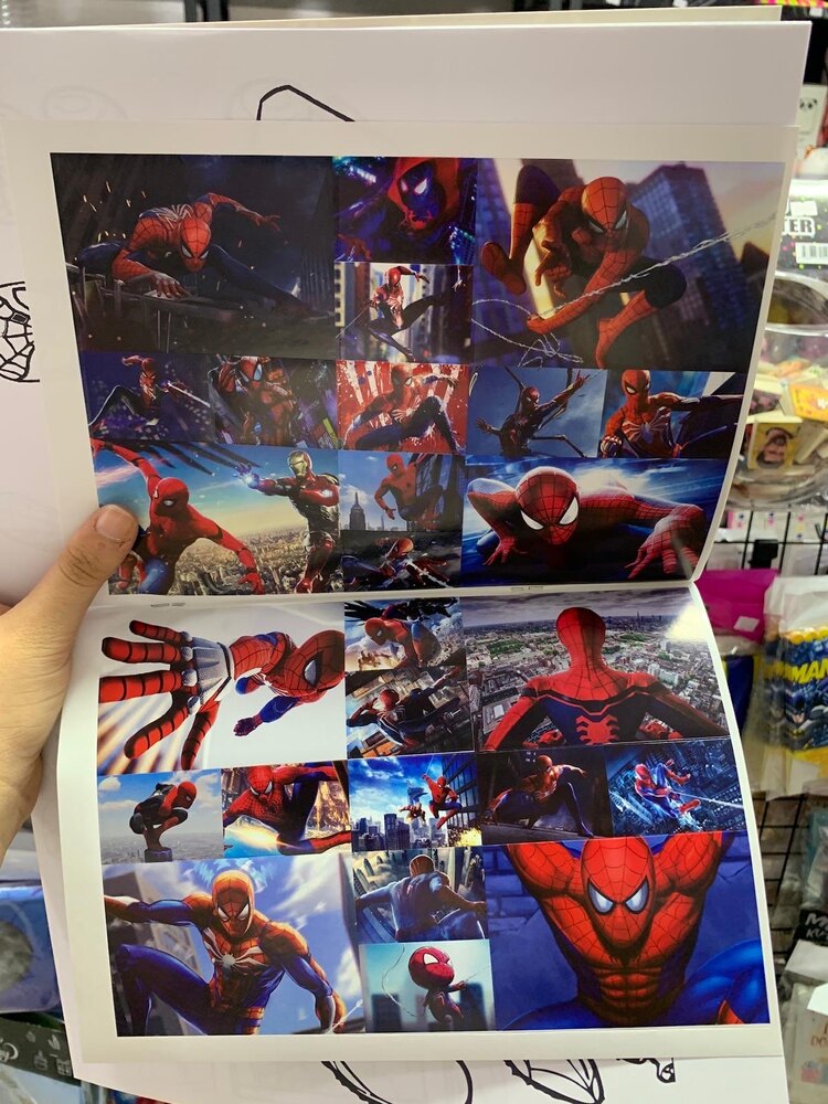 Spider-Man Boyama Kitabı