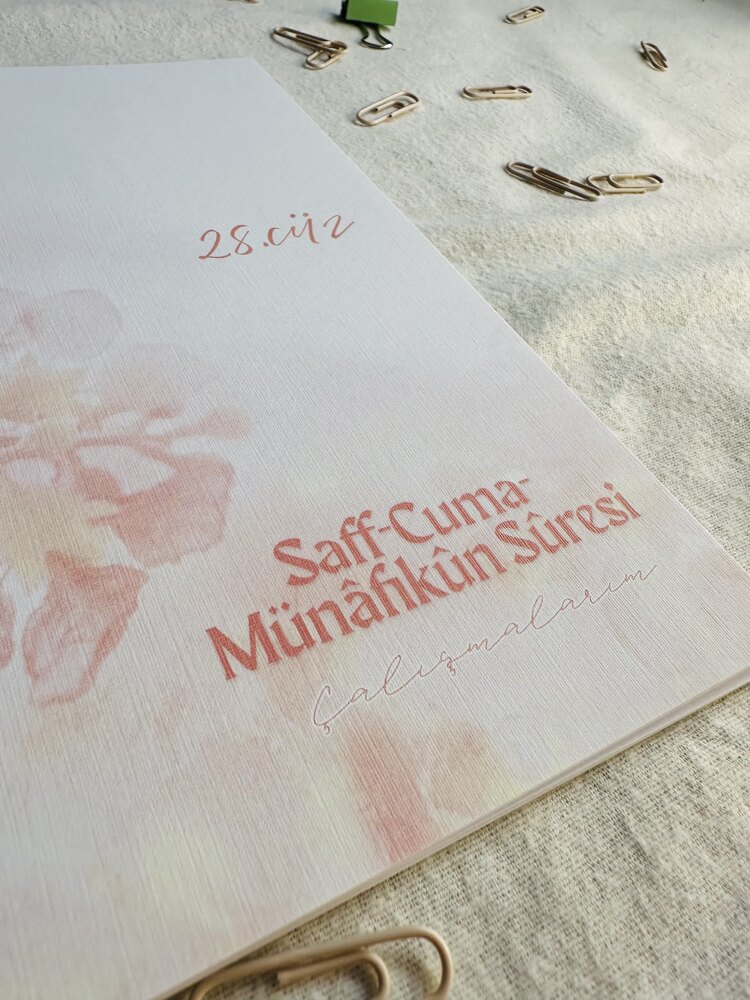 Saff-Cuma-Münafikun Sureleri (28.cüz)