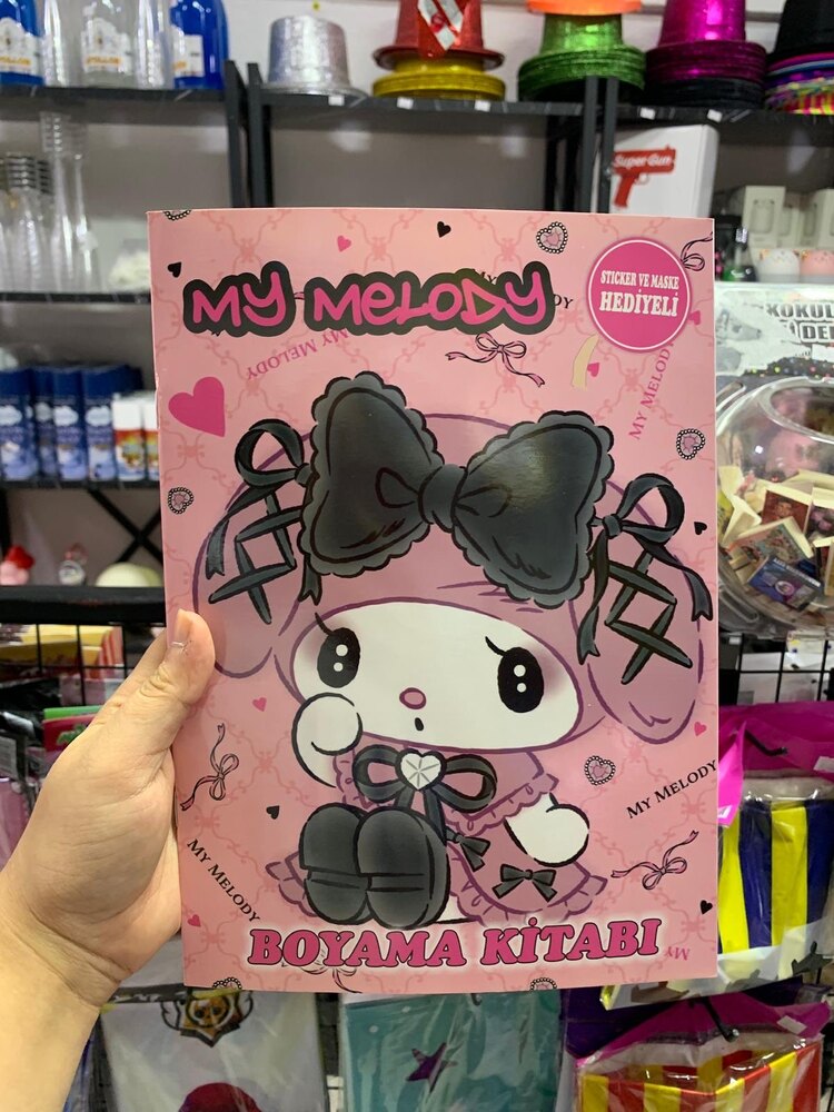 My Melody Boyama Kitabı