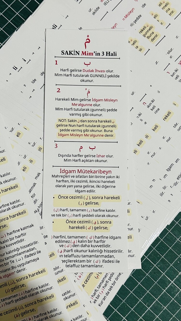 Tecvid Kuralları 