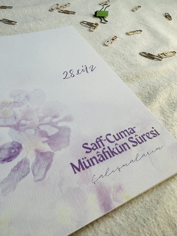 Saff-Cuma-Münafikun Sureleri (28.cüz)