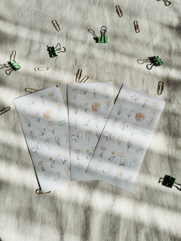 Soft Çiçek Sticker 2