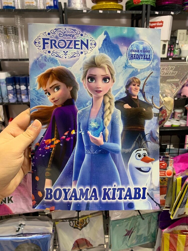 Frozen Boyama Kitabı