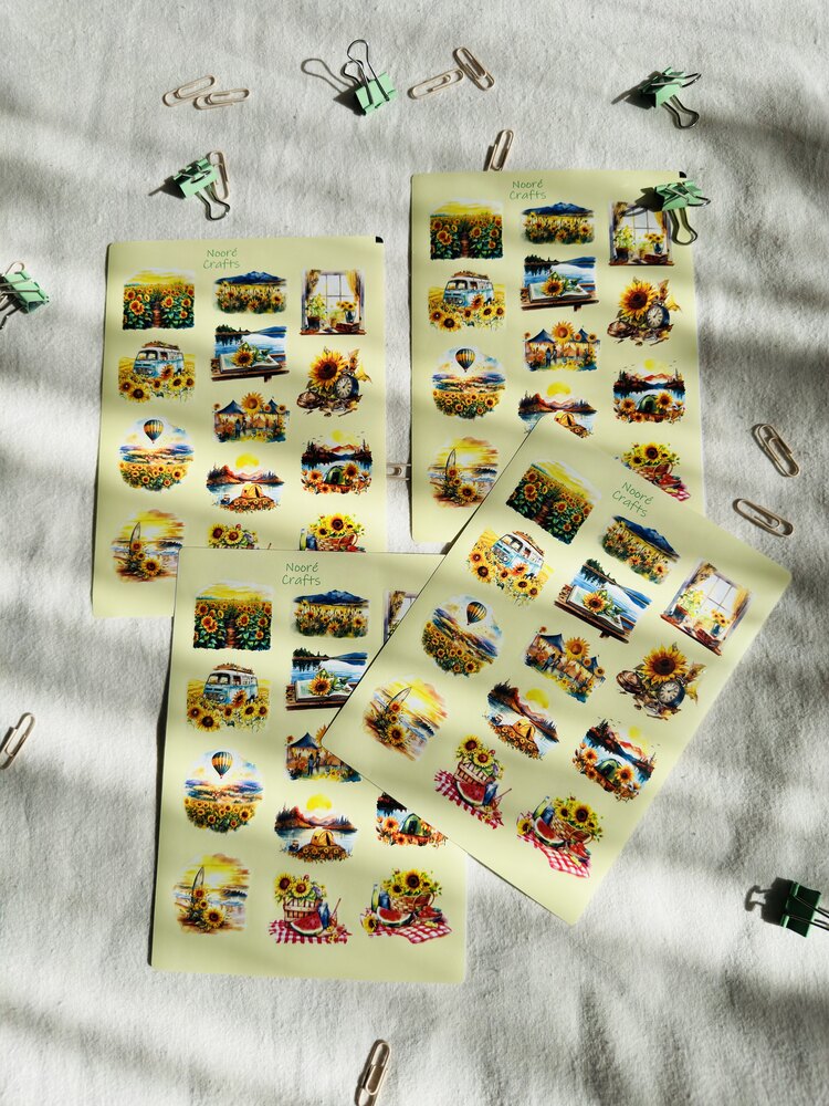 Ayçiçeği Sticker