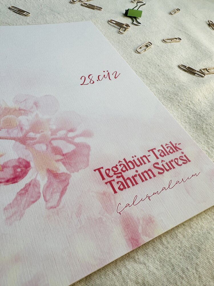 Tegabün-Talak-Tahrim Sureleri (28.cüz)