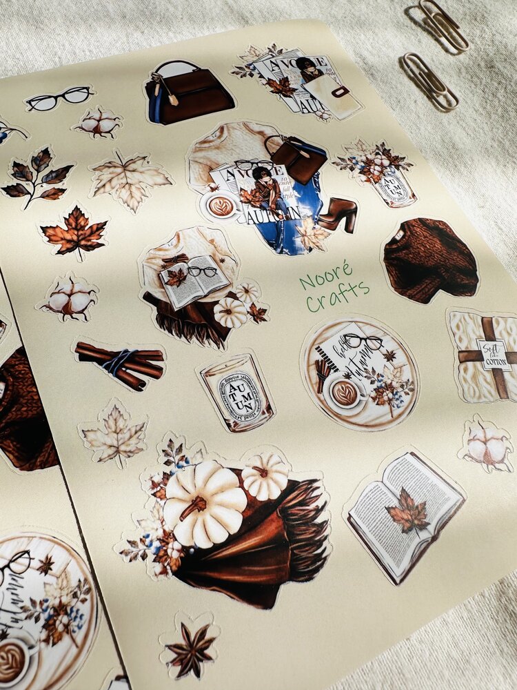 Otantik Kış Sticker