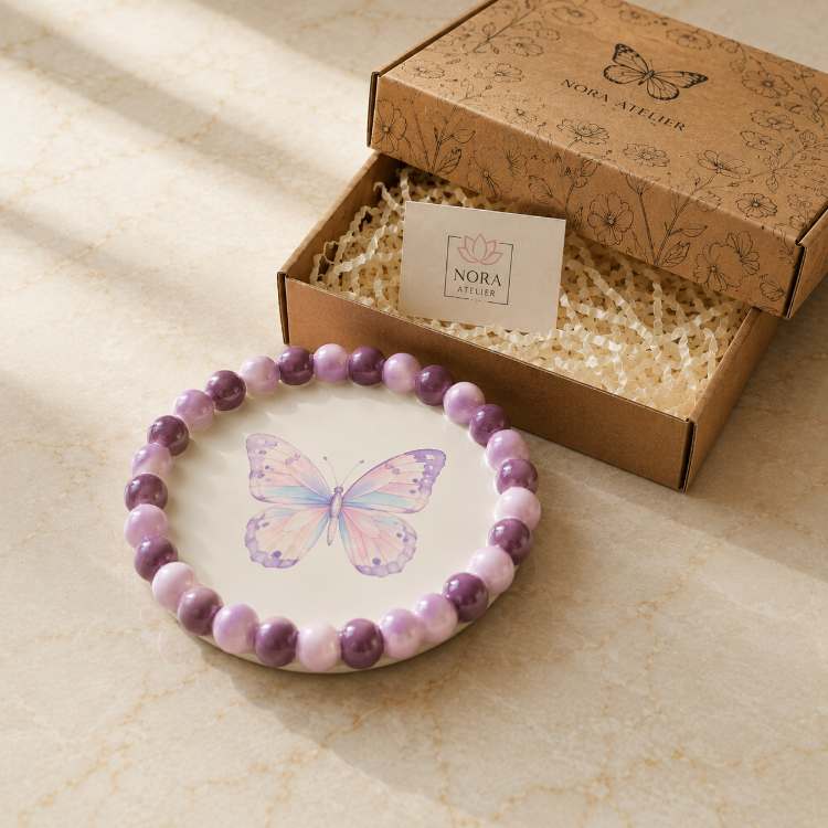 Butterfly Bubble Tray | Handmade Jewelry & Decor Tray