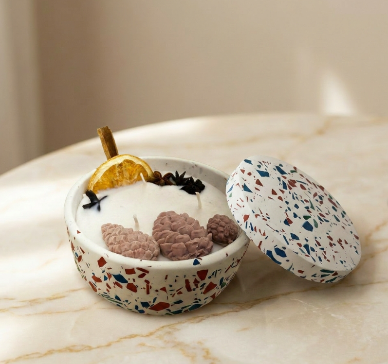 Terrazzo Spice Candle