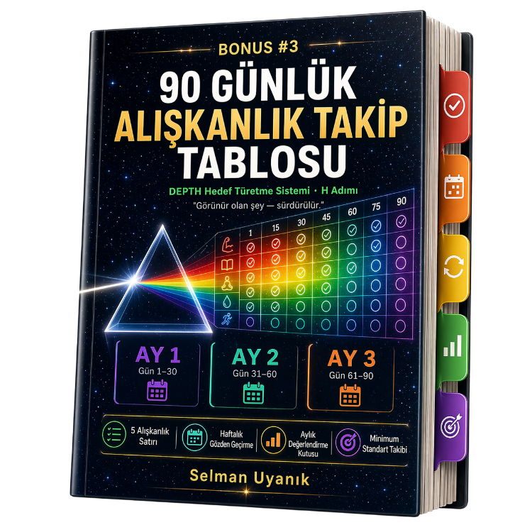 DEPTH: Hedef Spektrumu - Hedef Türetme Prizması Paketi - İlk 500 Kişi İçin - Sınırlı Süre