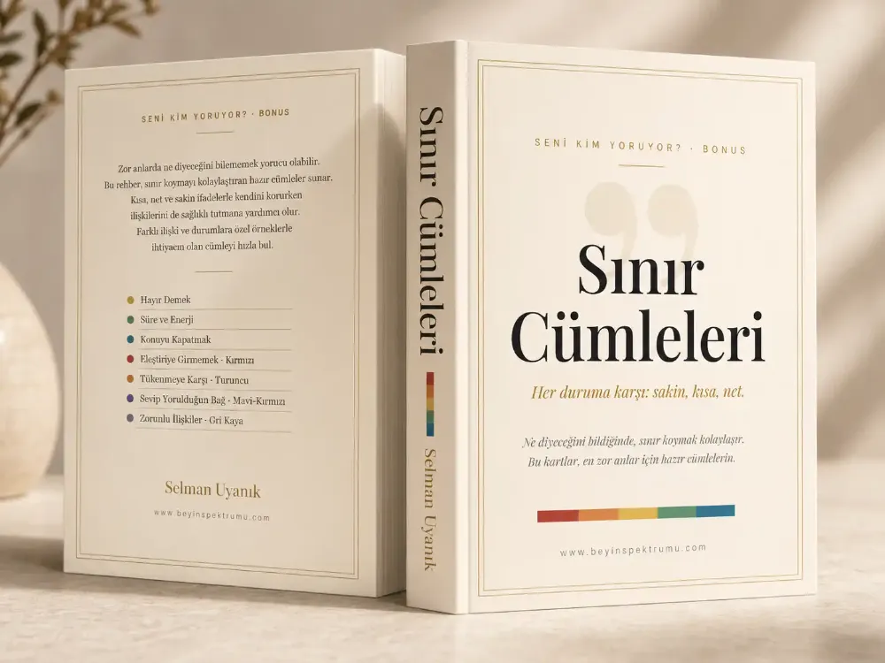 Seni Kim Yoruyor? – İlişkisel Etki Spektrumu Ön Satış Paketi - İlk 500 Kişi İçin