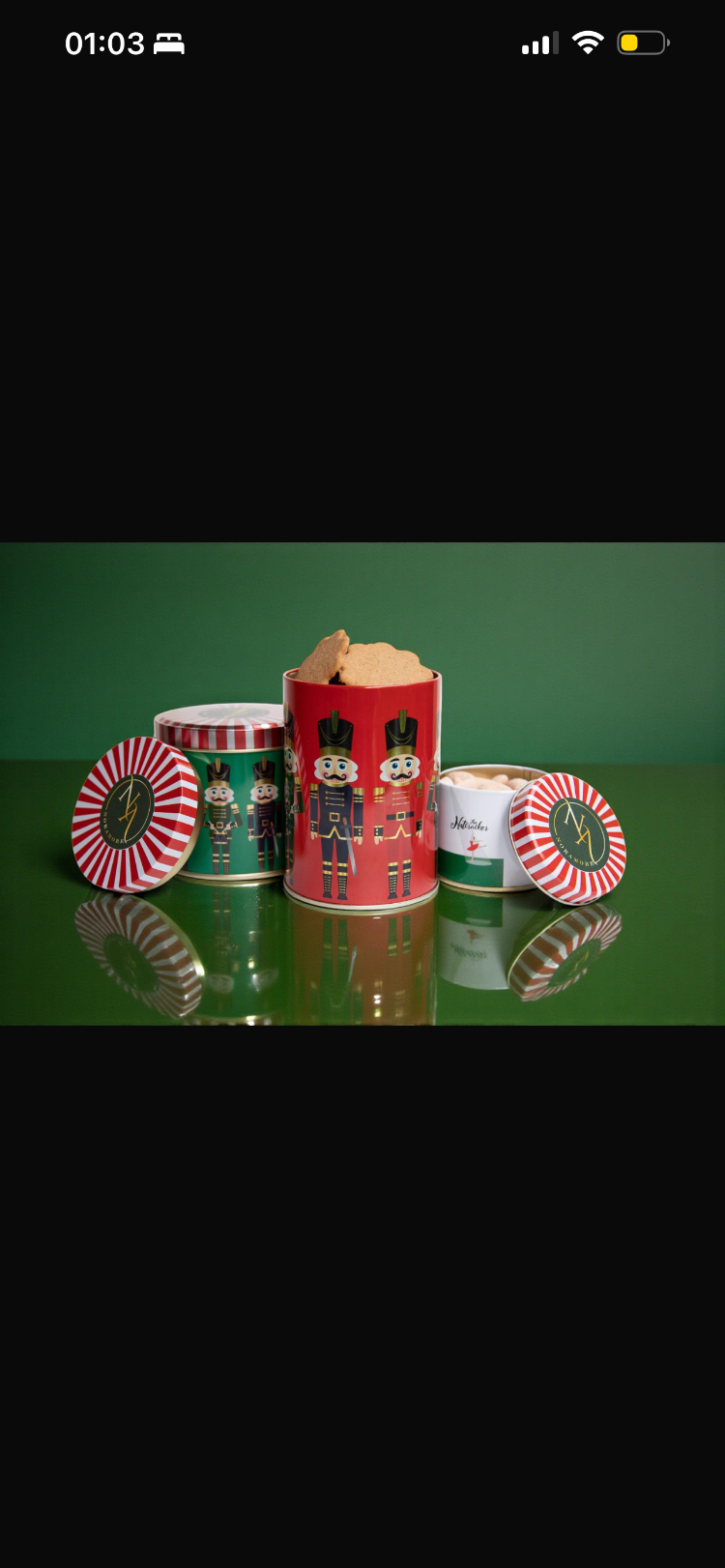 Nutcracker Metal Box