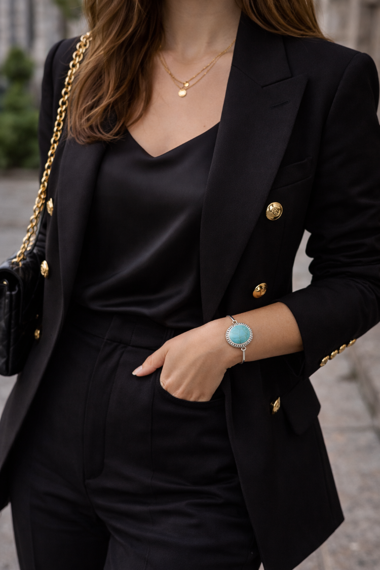 Lumière Turquoise Bangle