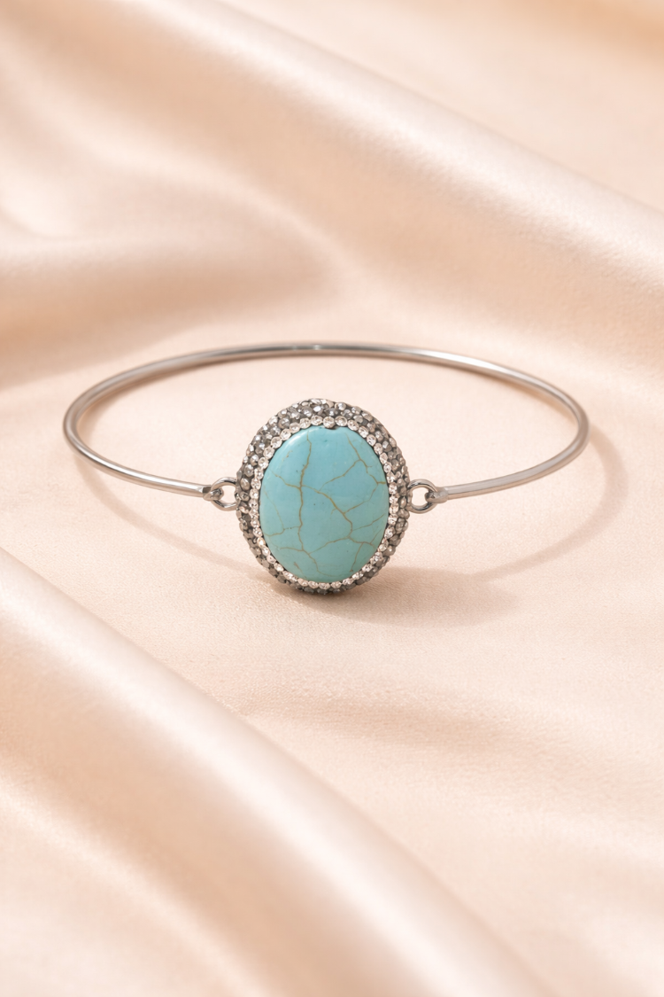 Lumière Turquoise Bangle